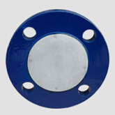 MS PFA/FEP/PP Lined Blind Flange, 6 Inch, 900#